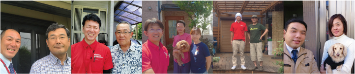 街の外壁塗装やさんをお選び下さったお客様方