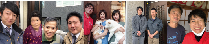 街の外壁塗装やさんをお選び下さったお客様方
