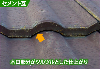 セメント瓦の見分け方