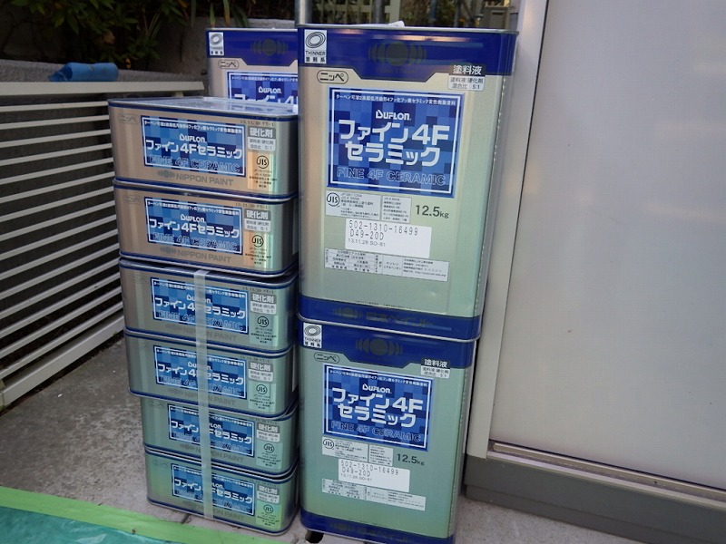 高耐久フッ素塗料　４Ｆセラミック