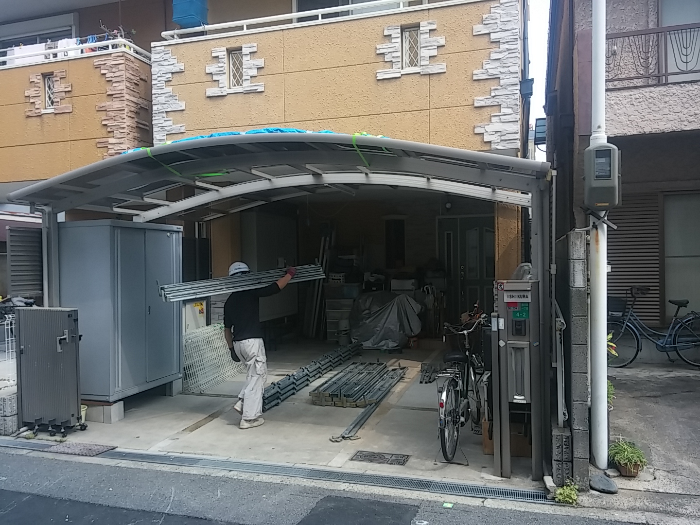 足場工事