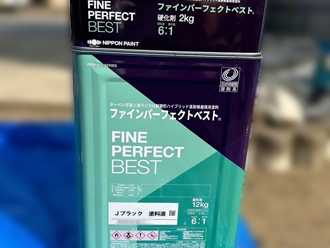 富津市でファインパーフェクトベストのJブラックで化粧スレート屋根の 