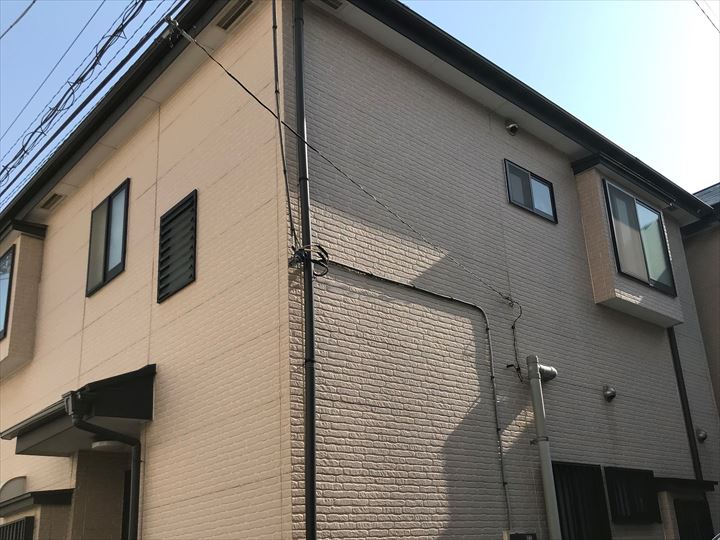 千葉市若葉区源町で屋根外壁塗装のご相談、現地調査を行いました