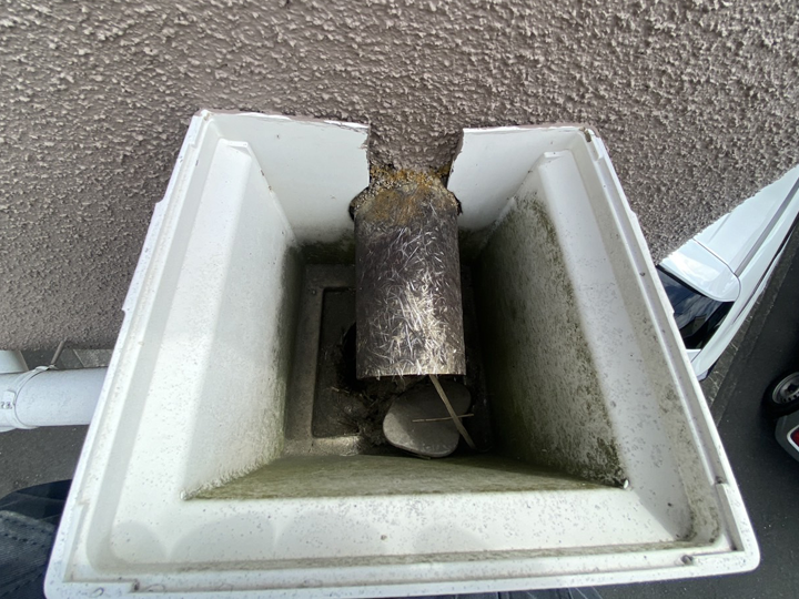 集水器の詰まりに注意しましょう！