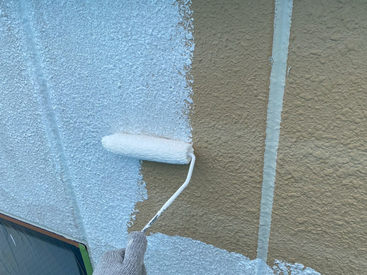 外壁塗装の様子