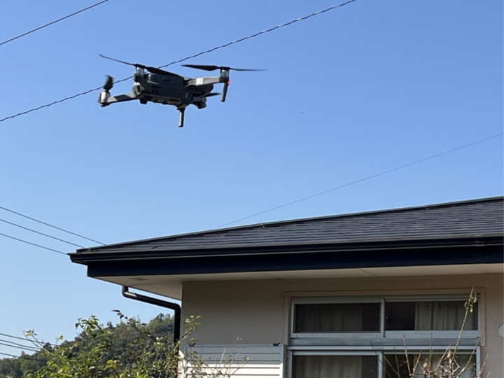 ドローンで行う屋根・外壁調査！｜屋根や外壁を安全に確認できる理由