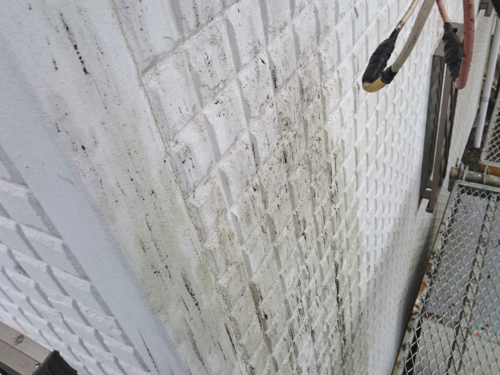 傷みが進んだ外壁