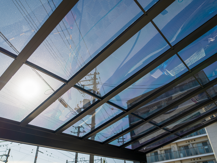 カーポートのポリカ屋根