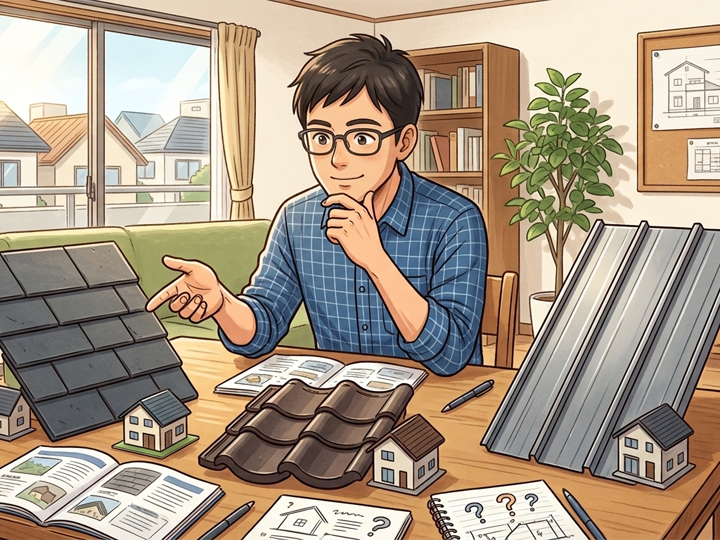 【屋根材の種類まとめ】スレート・瓦・金属屋根のメリットを比較！