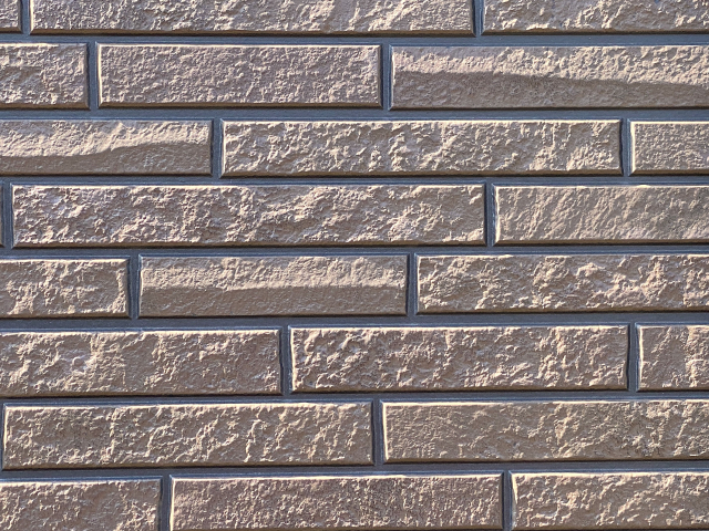 タイル調のサイディング