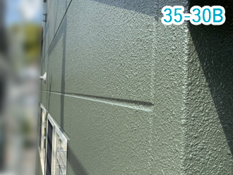袖ケ浦市飯富にてモスグリーン系の色35-30Bで外壁塗装！