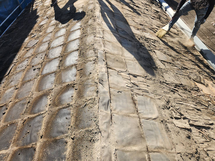 瓦屋根の全体的なメンテナンス