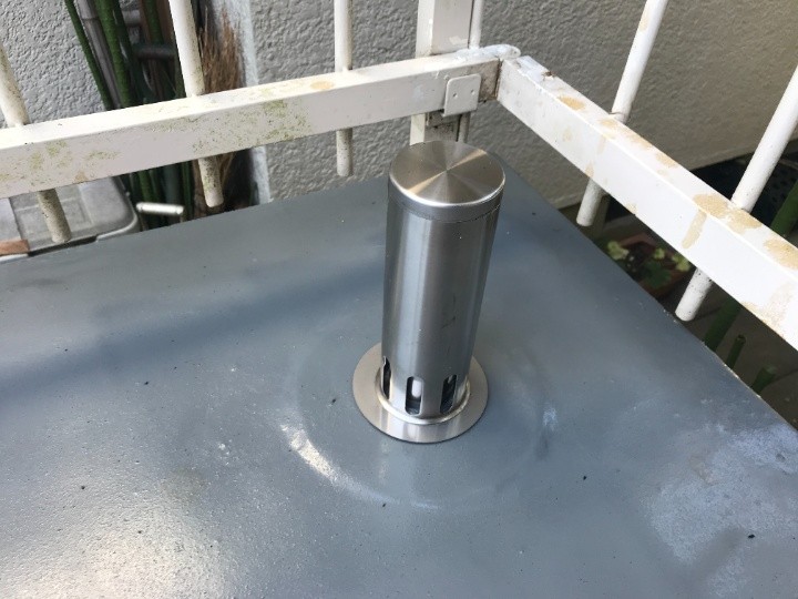 脱気筒の設置
