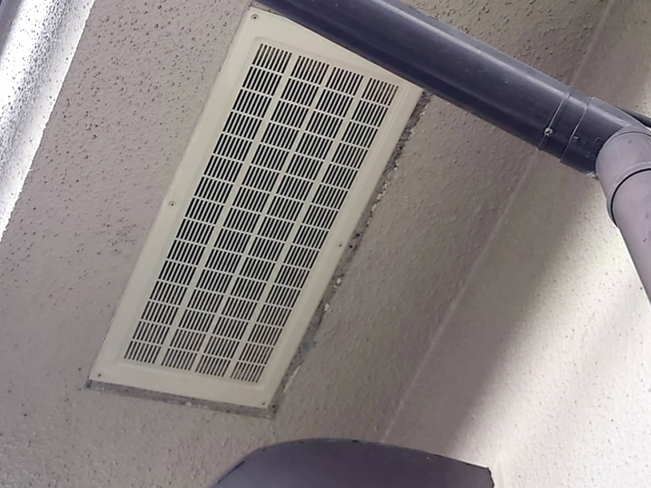軒天の換気口の設置・補修
