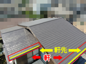 軒先とはどこのこと？場所と軒下との違い、主な役割 | 千葉の外壁塗装・屋根塗装、塗り替えは街の外壁塗装やさん千葉本店へ