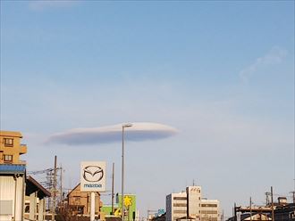 袖ケ浦市野里　空の風景