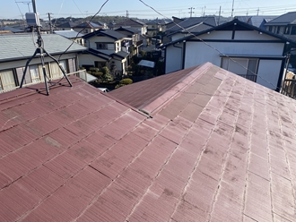 スレート屋根調査、屋根塗装工事