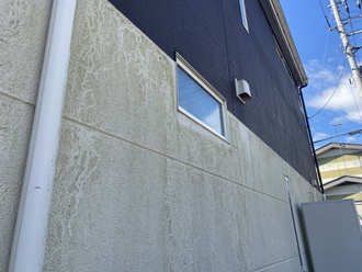 袖ケ浦市飯富にて屋根外壁塗装をご検討されたツートンカラーの邸宅を調査
