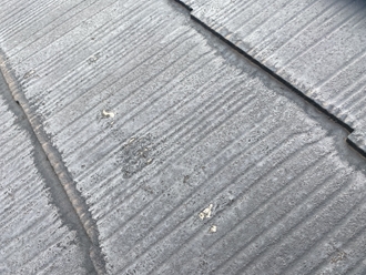 千葉市若葉区桜木町でスレート屋根の経年劣化、表面保護のため屋根塗装工事