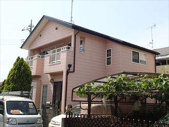 四街道市下志津新田の住宅塗装点検