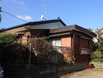 船橋市宮本の屋根塗装前点検