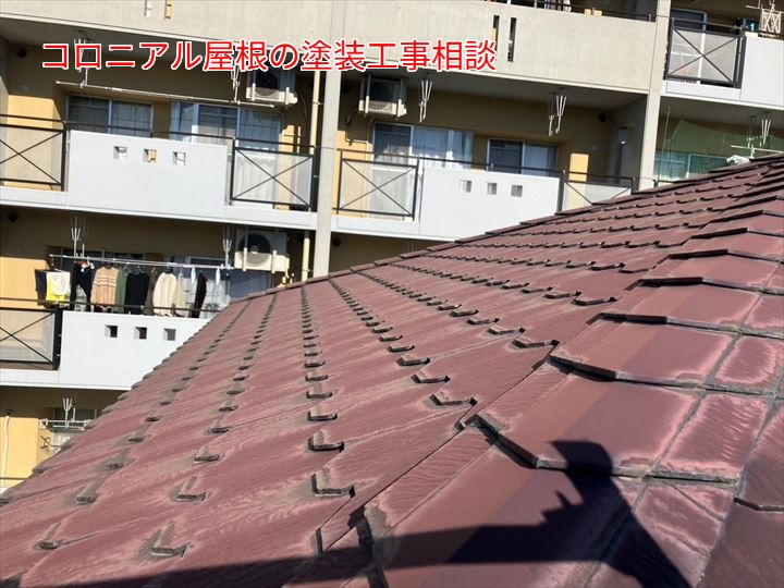 施工前の屋根全体
