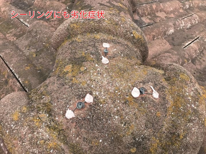 シーリングにも劣化症状