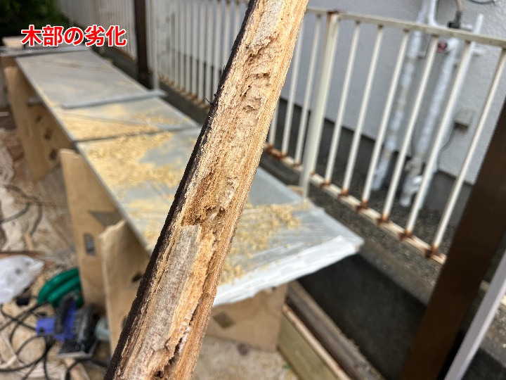 木部の劣化