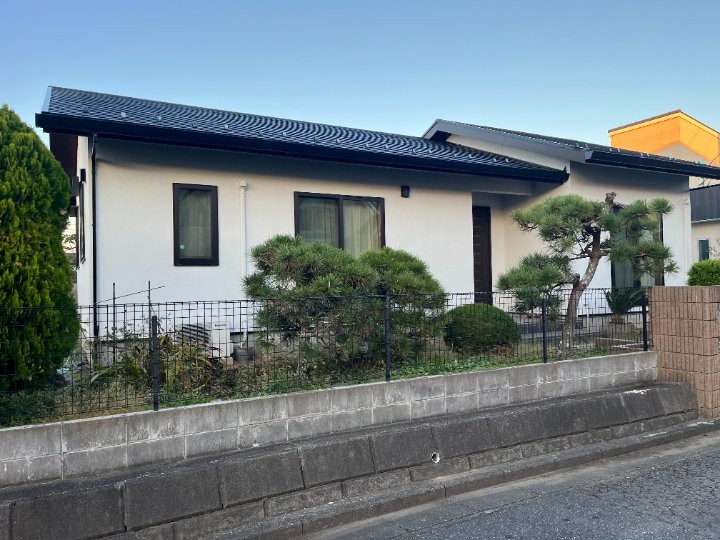 SK化研プレミアムシリコンを用いた外壁塗装工事後のお住まい
