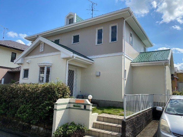 外壁塗装工事後のお住まい