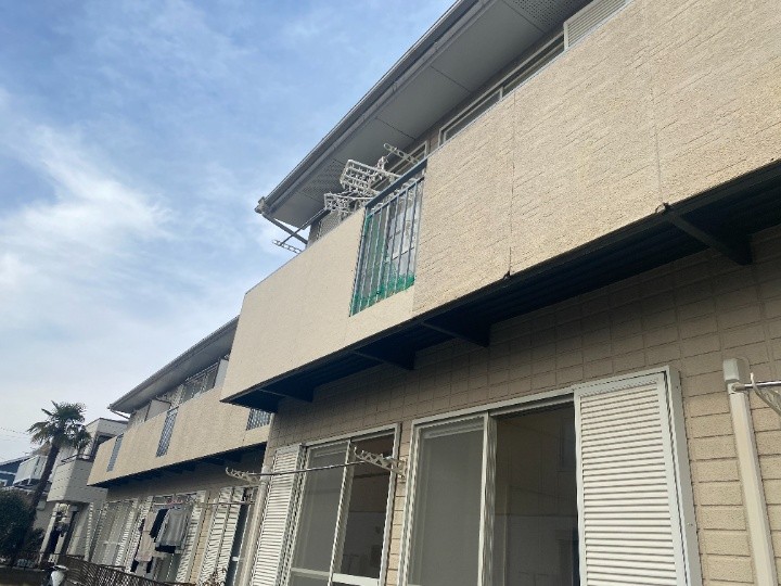 窯業系サイディングで張替え工事した後のお住まい