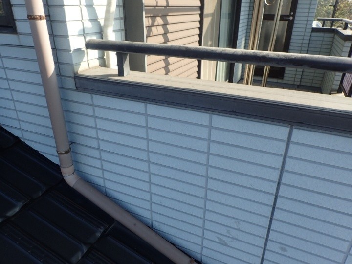 バルコニー外壁の劣化