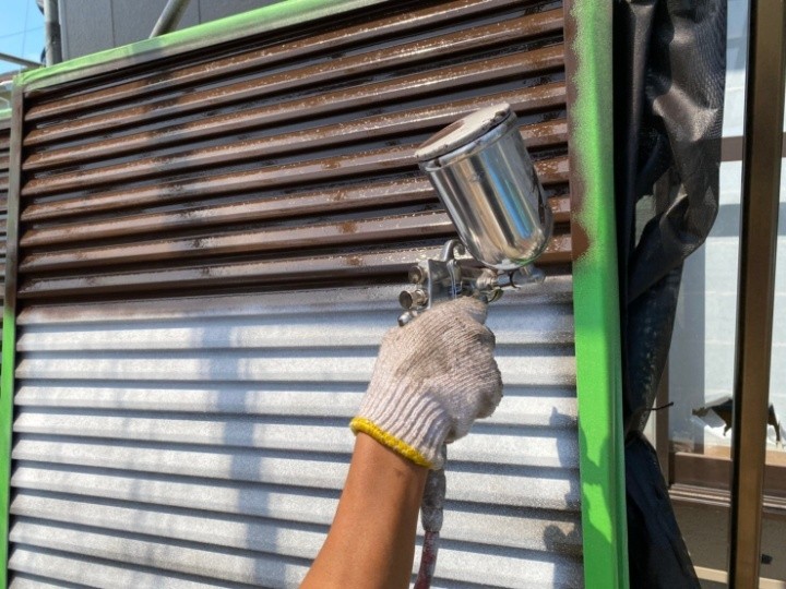 付帯部の塗り替えと防錆処理