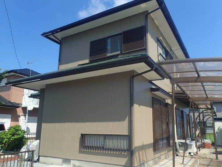 外壁塗装工事後のお住まい