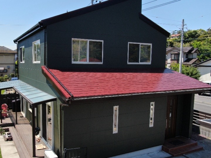 外壁塗装工事後のお住まい