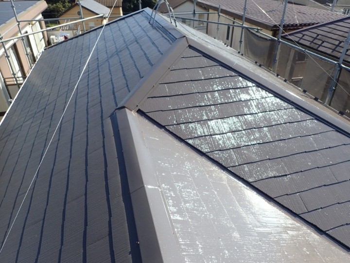 屋根外壁塗装工事を施工したお住まい