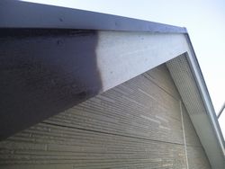 千葉市若葉区　屋根塗装　破風板の塗装