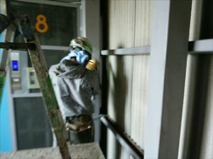 千葉市 工場改修工事 ケレン作業