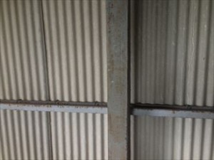 市原市 鉄骨塗装 ケレン 鉄骨アップ