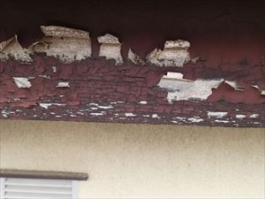 千葉市　中古住宅　塗装劣化部分アップ