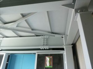 千葉市 工場改修工事 錆止め塗装終了