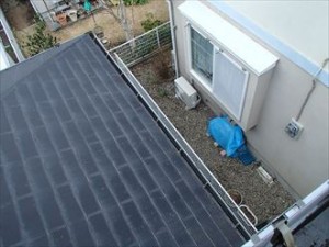 市原市 屋根の塗装調査