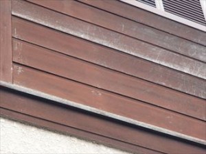 市原市 木部の塗装調査 退色
