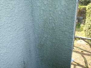 袖ケ浦市　外壁塗装　事前調査　壁面