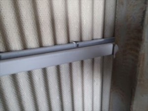 市原市 鉄骨塗装 錆止め塗布後