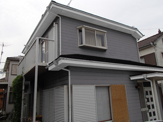 color-3 千葉市稲毛区 外壁塗装 カラーシミュレーション ライトブパープル