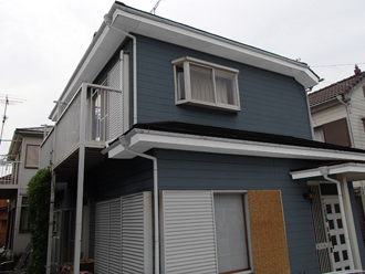 color-4 千葉市稲毛区 外壁塗装 カラーシミュレーション ライトブルー