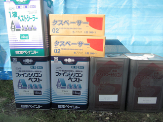 yanetosou-1 千葉市稲毛区 屋根塗装に使用する部材