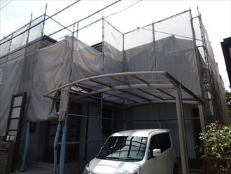 佐倉市 仮設足場
