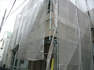佐倉市 仮設足場